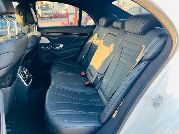 Used Mercedes-Benz S-Class 450 VI (W222, C217) Facelift, 3.0 l, 2018 in Dubai by Lakhani Motors, White color. Japanese Specs | AUTO.AE