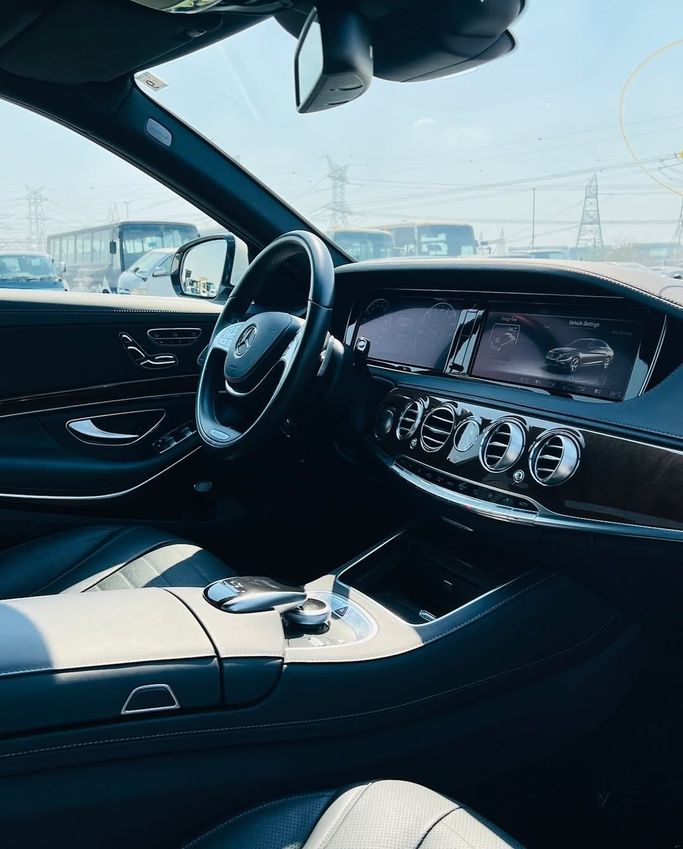 Used Mercedes-Benz S-Class 400 VI (W222, C217), 3.5 l, 2015 in Dubai by Lakhani Motors, White color. Japanese Specs | AUTO.AE