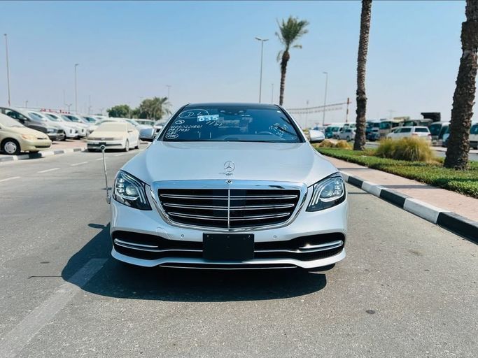 Used Mercedes-Benz S-Class 450 VI (W222, C217) Facelift, 3.0 l, 2019 in Dubai by Lakhani Motors, White color. Japanese Specs | AUTO.AE