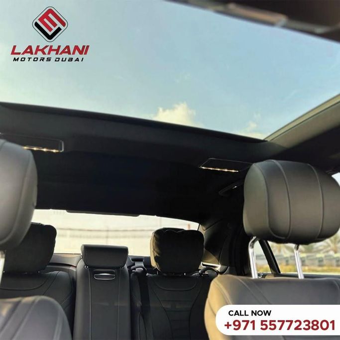 Подержанный Mercedes-Benz S-Class 560 4MATIC VI (W222, C217) Рестайлинг, 4.0 л, 2018 в Дубае от Lakhani Motors Белый цвет. Японская | AUTO.AE