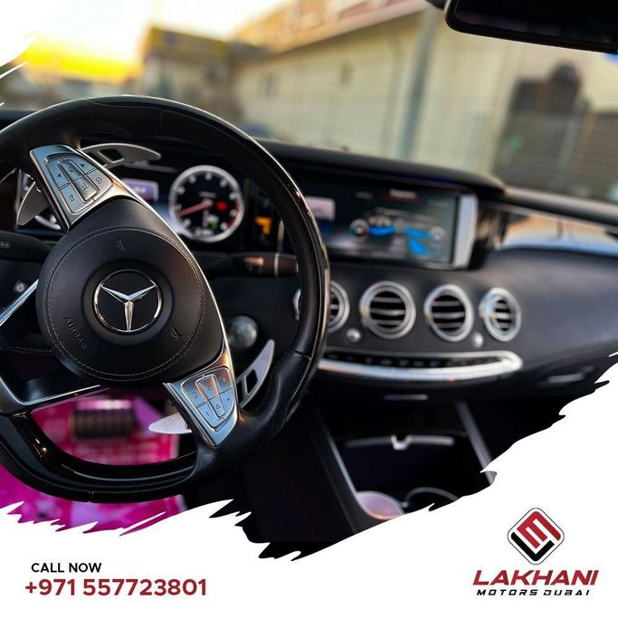 Used Mercedes-Benz S-Class 500 VI (W222, C217), 4.7 l, 2015 in Dubai by Lakhani Motors, Brown color. Japanese Specs | AUTO.AE