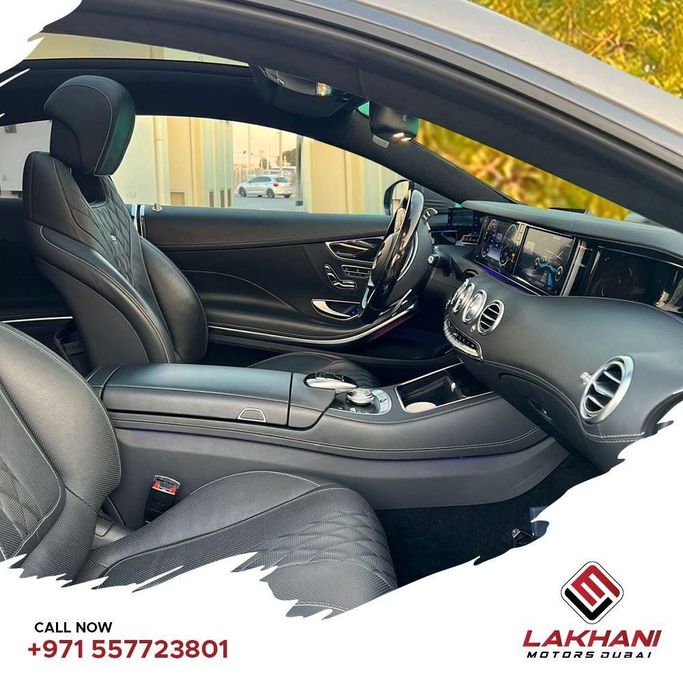 Used Mercedes-Benz S-Class 500 VI (W222, C217), 4.7 l, 2015 in Dubai by Lakhani Motors, Brown color. Japanese Specs | AUTO.AE