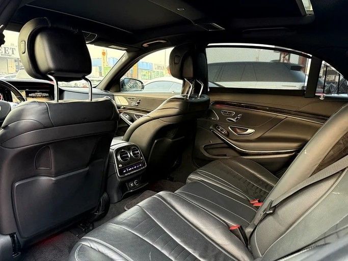 Подержанный Mercedes-Benz S-Class 500 Long VI (W222, C217), 4.7 л, 2014 в Дубае от Shamil Motors Черный цвет. Японская | AUTO.AE