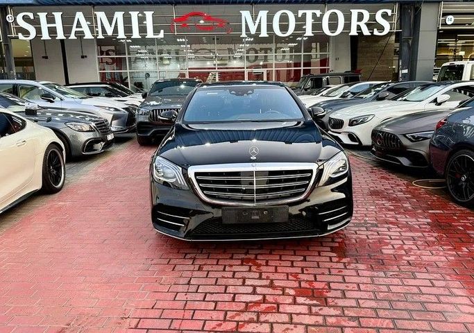 Used Mercedes-Benz S-Class 500 Long VI (W222, C217) Facelift, 3.0 l, 2017 in Dubai by Shamil Motors, Black color. Japanese Specs | AUTO.AE