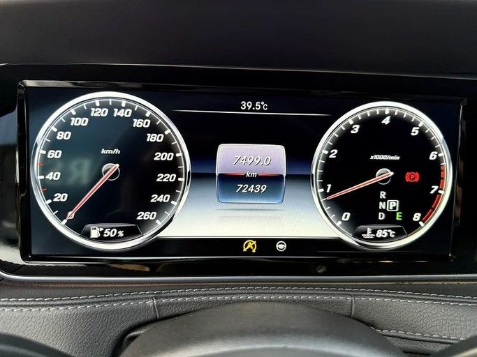 Used Mercedes-Benz S-Class 500 Long VI (W222, C217) Facelift, 3.0 l, 2017 in Dubai by Shamil Motors, Black color. Japanese Specs | AUTO.AE