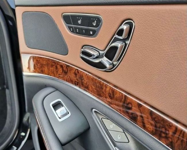 Подержанный Mercedes-Benz S-Class 400 Long VI (W222, C217), 3.0 л, 2015 в Дубае от Gulf Motors Черный цвет. GCC | AUTO.AE