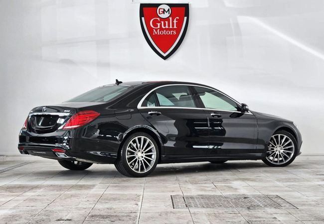 Подержанный Mercedes-Benz S-Class 400 Long VI (W222, C217), 3.0 л, 2015 в Дубае от Gulf Motors Черный цвет. GCC | AUTO.AE