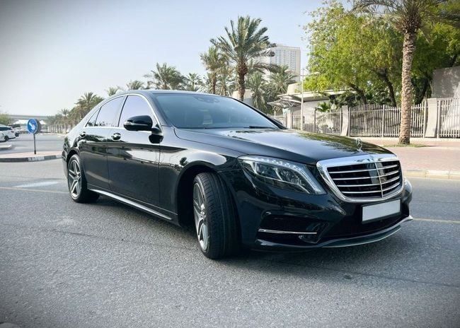 Подержанный Mercedes-Benz S-Class 400 VI (W222, C217), 3.5 л, 2017 в Дубае от Al Faisal Motors Черный цвет. Японская | AUTO.AE