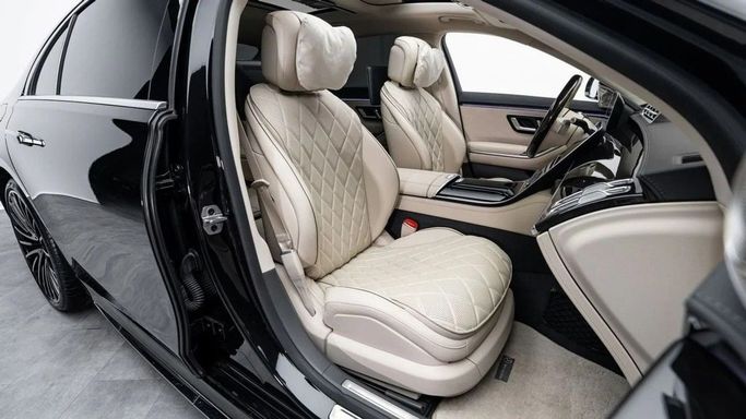 Used Mercedes-Benz S-Class 500 4MATIC VII (W223), 3.0 l, 2021 in Dubai by Al Ain Class Motors, Black color. Japanese Specs | AUTO.AE