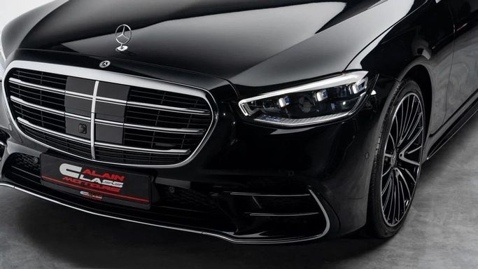 Used Mercedes-Benz S-Class 500 4MATIC VII (W223), 3.0 l, 2021 in Dubai by Al Ain Class Motors, Black color. Japanese Specs | AUTO.AE