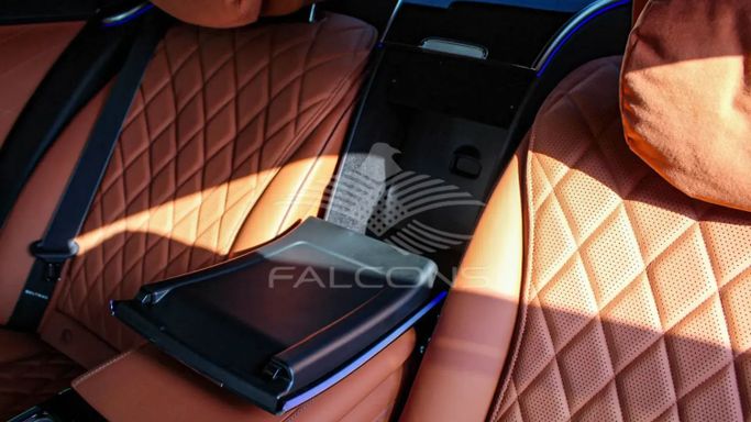New Mercedes-Benz S-Class 580 4MATIC VII (W223), 4.0 l, 2023 in Dubai by Falcons GT Motors FZCO, Black color. Other | AUTO.AE