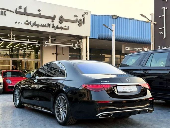 Used Mercedes-Benz S-Class 500 4MATIC VII (W223), 3.0 l, 2022 in Dubai by Auto Bank Motors, Black color. Japanese Specs | AUTO.AE