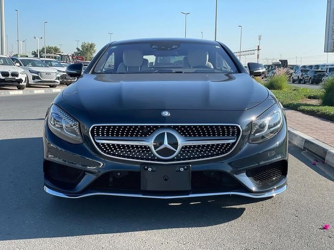 Used Mercedes-Benz S-Class 550 VI (W222, C217), 4.7 l, 2015 in Dubai by Japan Motors, Black color. Japanese Specs | AUTO.AE