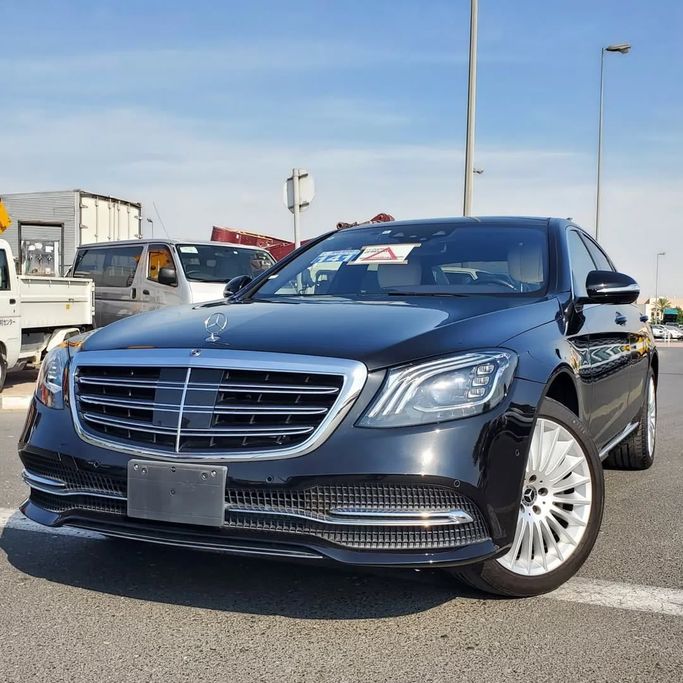 Used Mercedes-Benz S-Class 450 VI (W222, C217) Facelift, 3.0 l, 2020 in Dubai by Japan Motors, Black color. Japanese Specs | AUTO.AE