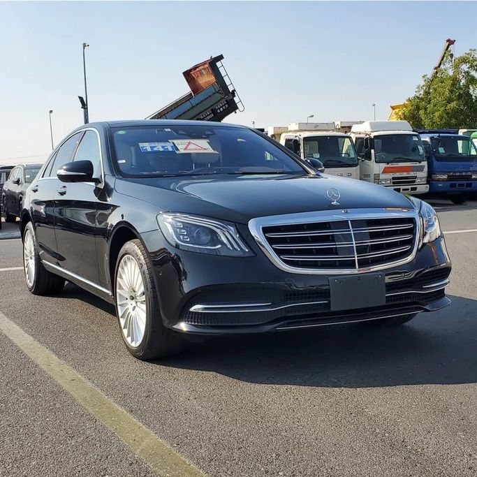 Used Mercedes-Benz S-Class 450 VI (W222, C217) Facelift, 3.0 l, 2020 in Dubai by Japan Motors, Black color. Japanese Specs | AUTO.AE