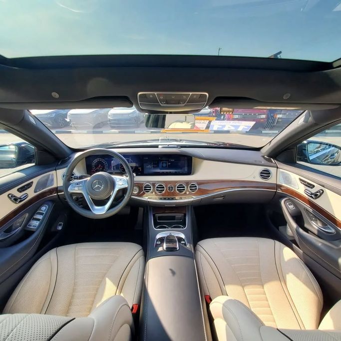 Used Mercedes-Benz S-Class 450 VI (W222, C217) Facelift, 3.0 l, 2020 in Dubai by Japan Motors, Black color. Japanese Specs | AUTO.AE