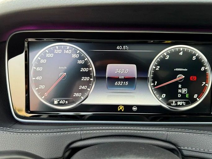 Подержанный Mercedes-Benz S-Class 550 VI (W222, C217), 4.7 л, 2016 в Дубае от Best Car Серый цвет. Японская | AUTO.AE