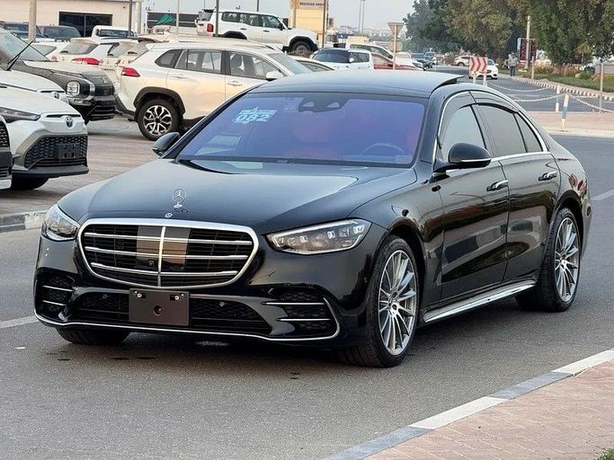 Подержанный Mercedes-Benz S-Class 500 4MATIC VII (W223), 3.0 л, 2021 в Дубае от Best Car Черный цвет. Японская | AUTO.AE