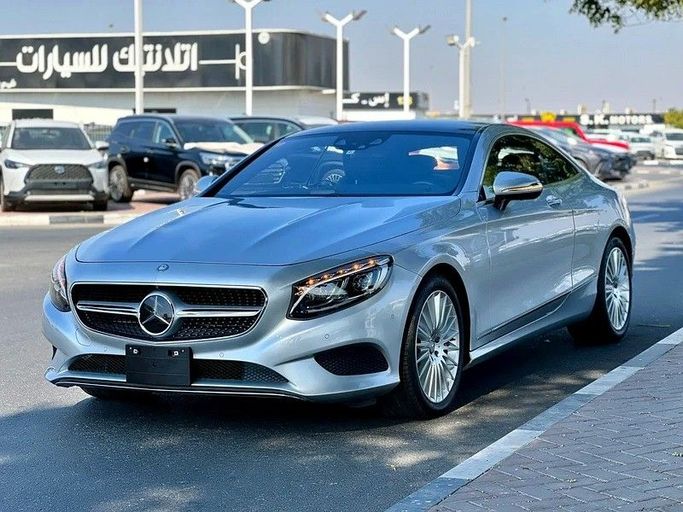 Подержанный Mercedes-Benz S-Class 550 VI (W222, C217), 4.7 л, 2016 в Дубае от Best Car Серебристый цвет. Японская | AUTO.AE