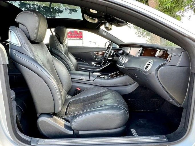 Подержанный Mercedes-Benz S-Class 550 VI (W222, C217), 4.7 л, 2016 в Дубае от Best Car Серебристый цвет. Японская | AUTO.AE