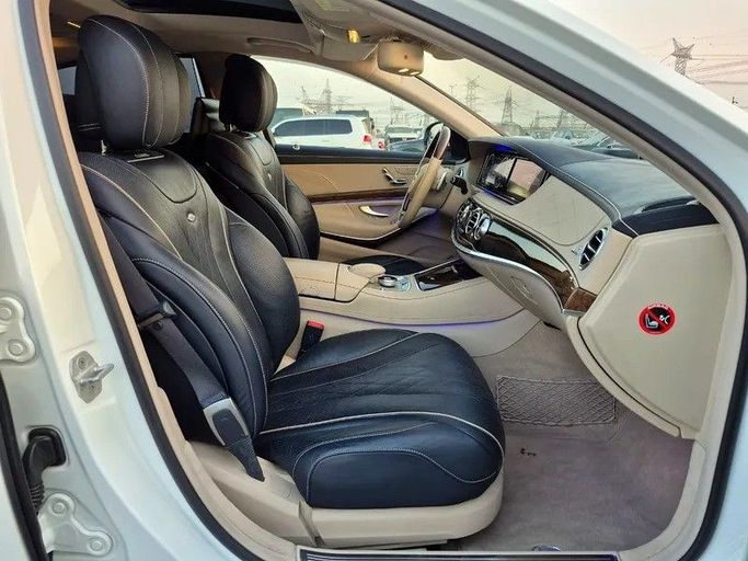 Подержанный Mercedes-Benz S-Class 550 VI (W222, C217), 4.7 л, 2014 в Дубае от Best Car Белый цвет. Японская | AUTO.AE