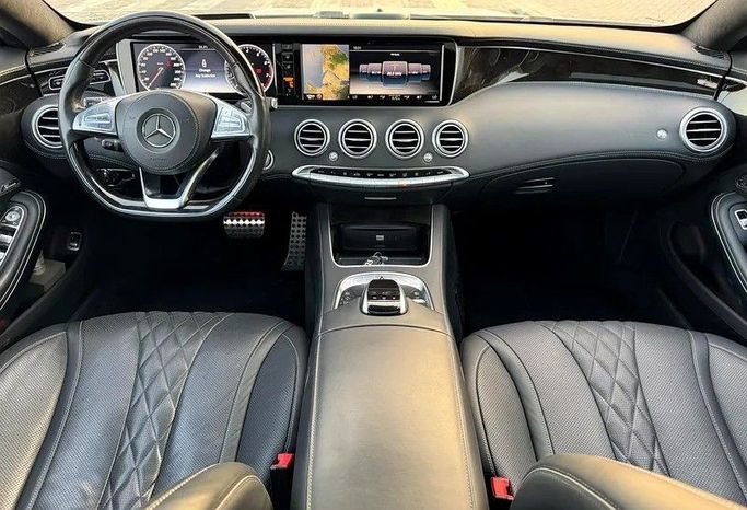 Подержанный Mercedes-Benz S-Class 550 VI (W222, C217), 4.7 л, 2015 в Дубае от Best Car Белый цвет. Японская | AUTO.AE