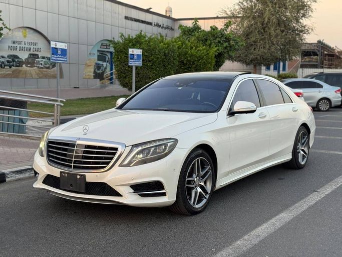 Подержанный Mercedes-Benz S-Class 550 VI (W222, C217), 4.7 л, 2015 в Дубае от Best Car Белый цвет.  | AUTO.AE
