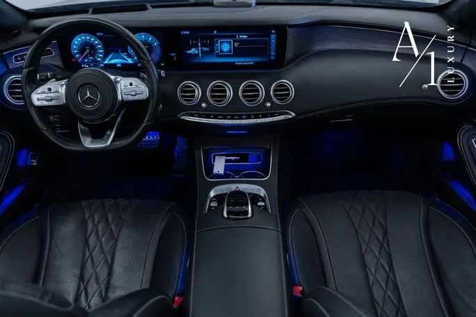 Подержанный Mercedes-Benz S-Class 560 VI (W222, C217) Рестайлинг, 4.0 л, 2018 в Дубае от A1 Luxury Motors Черный цвет. Японская | AUTO.AE