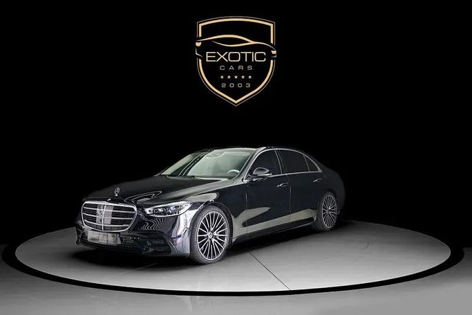 Used Mercedes-Benz S-Class 500 4MATIC VII (W223), 3.0 l, 2021 in Dubai by Exotic Cars, Black color. GCC Specs | AUTO.AE