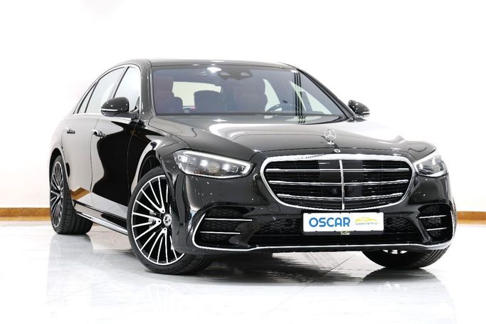 New Mercedes-Benz S-Class 500 4MATIC VII (W223), 3.0 l, 2025 in Dubai by Oscar Motors, Black color. GCC Specs | AUTO.AE
