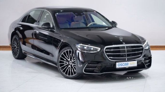 New Mercedes-Benz S-Class 500 4MATIC VII (W223), 3.0 l, 2024 in Dubai by Oscar Motors, Black color.  | AUTO.AE