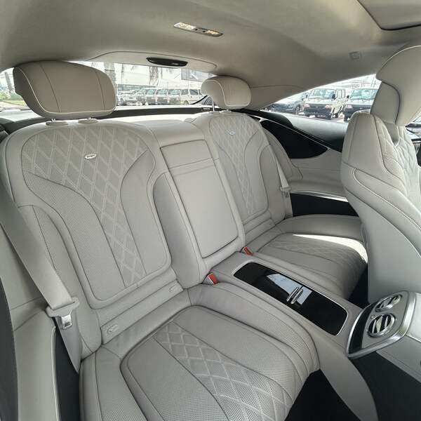 Used Mercedes-Benz S-Class 560 VI (W222, C217) Facelift, 4.0 l, 2018 in Dubai by New NS Motors, Black color. Japanese Specs | AUTO.AE