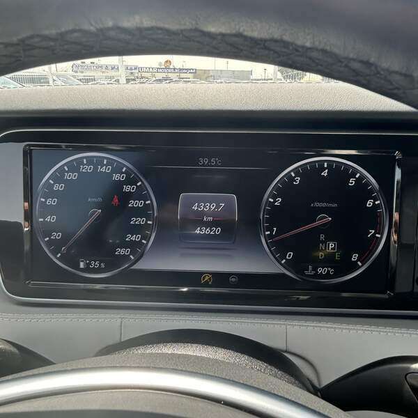 Used Mercedes-Benz S-Class 560 VI (W222, C217) Facelift, 4.0 l, 2018 in Dubai by New NS Motors, Black color. Japanese Specs | AUTO.AE