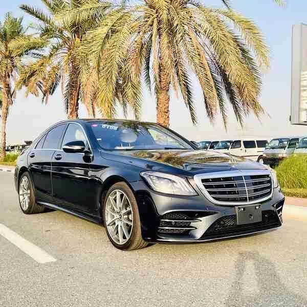 Used Mercedes-Benz S-Class 450 VI (W222, C217) Facelift, 3.0 l, 2018 in Dubai by New NS Motors, Black color. Japanese Specs | AUTO.AE