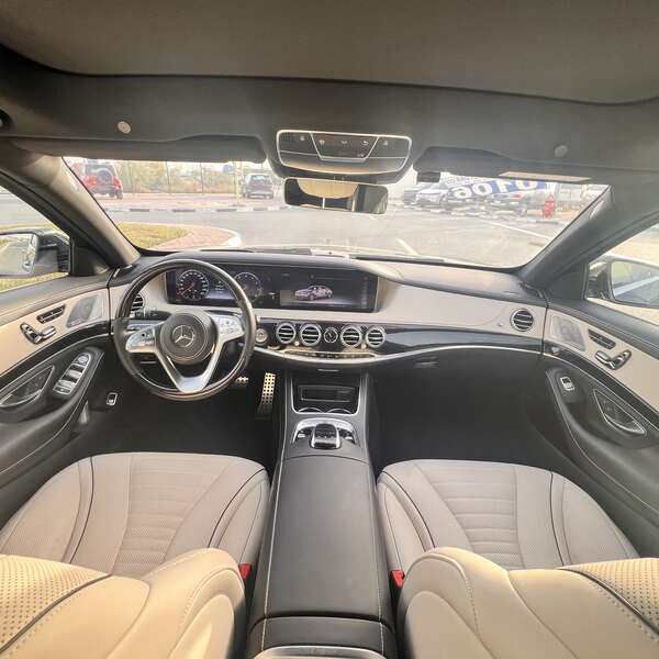 Used Mercedes-Benz S-Class 450 VI (W222, C217) Facelift, 3.0 l, 2018 in Dubai by New NS Motors, Black color. Japanese Specs | AUTO.AE
