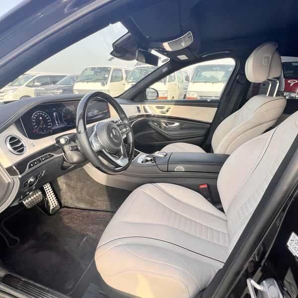 Used Mercedes-Benz S-Class 450 VI (W222, C217) Facelift, 3.0 l, 2018 in Dubai by New NS Motors, Black color. Japanese Specs | AUTO.AE