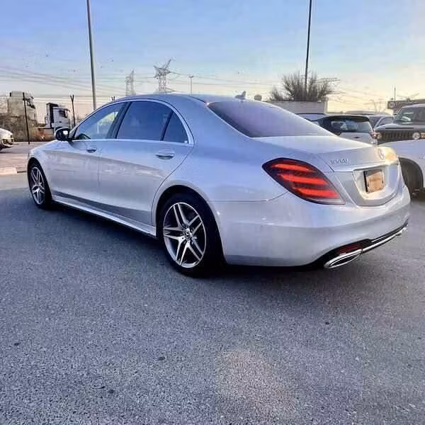 Used Mercedes-Benz S-Class 560 Long VI (W222, C217) Facelift, 4.0 l, 2017 in Dubai by New NS Motors, Silver color. Japanese Specs | AUTO.AE