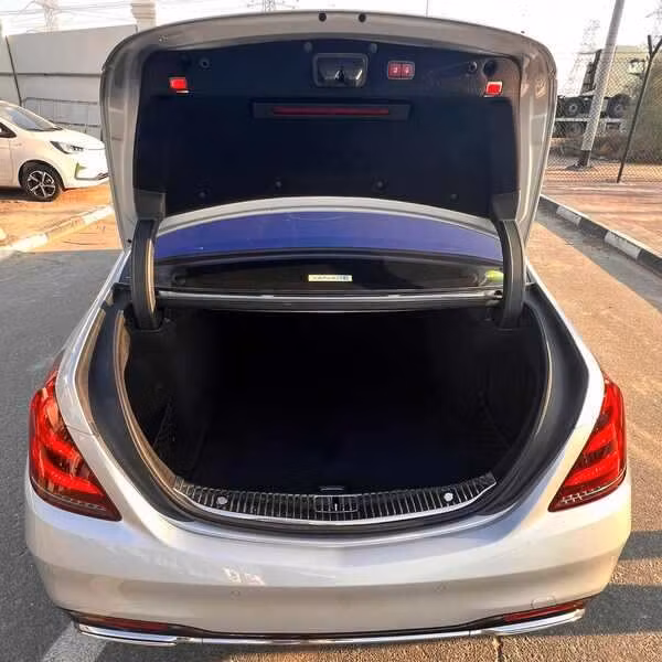 Used Mercedes-Benz S-Class 560 Long VI (W222, C217) Facelift, 4.0 l, 2017 in Dubai by New NS Motors, Silver color. Japanese Specs | AUTO.AE