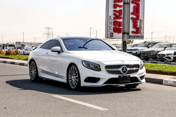 Подержанный Mercedes-Benz S-Class 550 VI (W222, C217), 4.7 л, 2016 в Дубае от CAR POINT FZE Белый цвет. Other | AUTO.AE