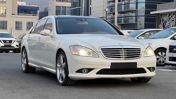 Подержанный Mercedes-Benz S-Class 500 V (W221), 5.5 л, 2009 в Дубае от DEVA CARS Белый цвет. GCC | AUTO.AE