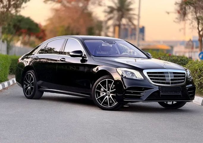 Подержанный Mercedes-Benz S-Class 560 VI (W222, C217) Рестайлинг, 4.0 л, 2018 в Дубае от Global Network Motors  Черный цвет. GCC | AUTO.AE | Объявление #252203