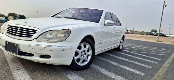 Подержанный Mercedes-Benz S-Class 600 Long IV (W220), 5.8 л, 2002 в Дубае от GINZA MOTORS (Sh No. 110) Белый цвет. Японская | AUTO.AE | Объявление #259595