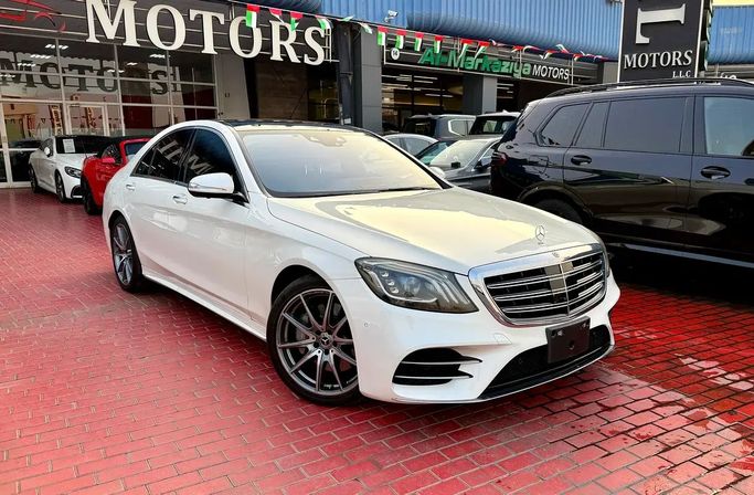 Used Mercedes-Benz S-Class 450 VI (W222, C217) Facelift, 3.0 l, 2019 in Dubai by Shamil Motors, White color. Japanese Specs | AUTO.AE | Listing #260370