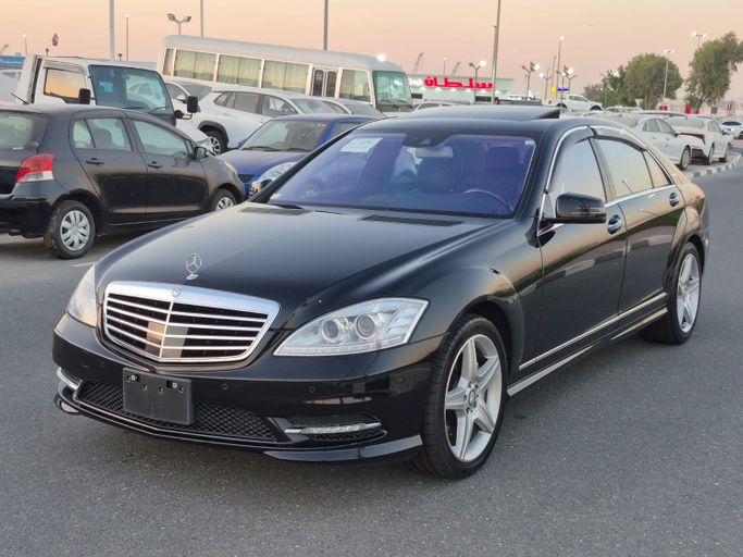 Used Mercedes-Benz S-Class 500 V (W221) Facelift, 4.7 l, 2012 in Dubai by Tokuso Motors FZCO, Black color. Japanese Specs | AUTO.AE | Listing #260910