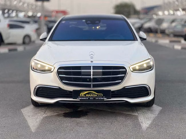 Подержанный Mercedes-Benz S-Class 400 d 4MATIC VII (W223), 2.9 л, 2021 в Дубае от Al Warqa Used Cars LLC Белый цвет. Японская | AUTO.AE | Объявление #272418