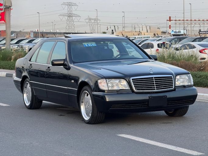 Used Mercedes-Benz S-Class 500 III (W140), 5.0 l, 1993 in UAE, Dubai by Saeed Auto, Black color. Japanese Specs | AUTO.AE | Listing #280476