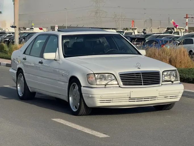 Подержанный ⁦Mercedes-Benz S-Class 600 Long III (W140) Рестайлинг, 6.0 л, 1998⁩ в ОАЭ, Дубай от Best Car Белый цвет.  | AUTO.AE | Объявление #286574