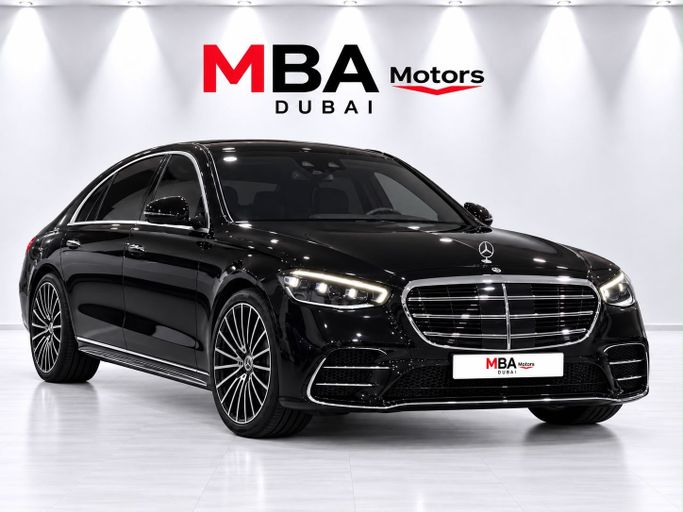 مستعملة ⁦Mercedes-Benz S-Class 580 4MATIC سابعاً (W223)، 4.0 l، 2021⁩ في في الإمارات, دبي من MBA Motors، اللون أسود. المواصفات الكورية | AUTO.AE | إعلان #288836