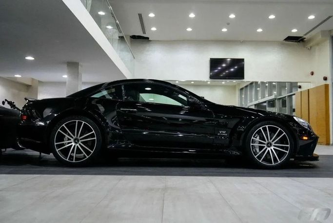 Used Mercedes-Benz SL-Class AMG 65 AMG Black Series II (R230) Facelift 2, 6.0 l, 2009 in Dubai by Fakhoury, Black color. American Specs | AUTO.AE