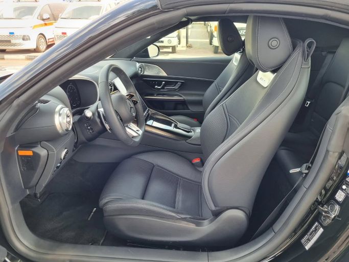 Used Mercedes-Benz SL-Class AMG 63 AMG IV (R232), 4.0 l, 2023 in Dubai by Saeed Auto, Black color. Japanese Specs | AUTO.AE